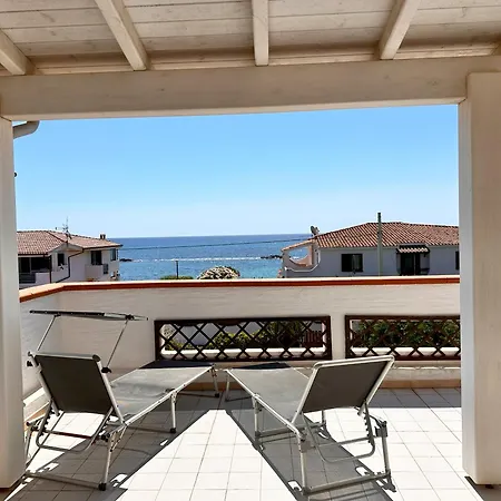 Casa La Magnolia Frontemare 아파트 Porto Columbu - Perd'E Sali